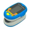 OXYMÈTRE DE POULS PÉDIATRIQUE PULSEKIDS RECHARGEABLE OLED MEDICLINIC - bleu