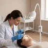 LAMPE D’EXAMEN LED 3W AVEC VARIATEUR MEDICLINIC PIEDS À ROULETTES - pied à roulettes