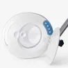 LAMPE LOUPE RONDE LED 12W GROSSISSEMENT X5 - PIED METAL- MÉDI’CLINIC