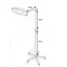LAMPE LOUPE RONDE LED 12W GROSSISSEMENT X5 - PIED METAL- MÉDI’CLINIC