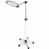 LAMPE LOUPE RONDE LED 12W GROSSISSEMENT X5 - PIED METAL- MÉDI’CLINIC