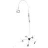 LAMPE D’EXAMEN LED 15W VARIATEUR DIGITAL MÉDICLINIC - sur pied roulant