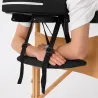TABLE DE MASSAGE PLIANTE NOIR BOIS - ALPHA WOOD