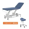 PACK DIVAN D'EXAMEN ÉLECTRIQUE DELTA 55 AVEC TABOURET PONY MEDICLINIC - pack offert