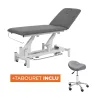 PACK DIVAN D'EXAMEN ÉLECTRIQUE DELTA 55 AVEC TABOURET PONY MEDICLINIC - pack offert