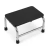 MARCHE-PIED INOX 1 MARCHE ANTIDÉRAPANT MEDICLINIC - 39 x 26 x 20 cm
