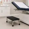 MARCHE-PIED INOX 1 MARCHE ANTIDÉRAPANT MEDICLINIC - 39 x 26 x 20 cm