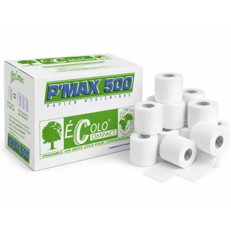 PAPIER TOILETTE P'MAX 500...