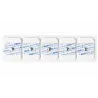 ÉLECTRODES ECG RECTANGLES PRÉGÉLIFIÉES BOUTON PRESSION 40 × 32,5mm - sachet de 50