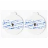 ÉLECTRODES ECG RONDES PRÉGÉLIFIÉES BOUTON PRESSION ⌀50mm - sachet de 50