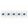 ÉLECTRODES ECG RECTANGLES PRÉGÉLIFIÉES À PONTET 29 x 45mm - sachet de 50