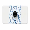 ÉLECTRODES ECG RECTANGLES PRÉGÉLIFIÉES À PONTET 29 x 45mm - sachet de 50