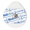 ÉLECTRODES ECG RONDES PRÉGÉLIFIÉES BOUTON PRESSION ⌀37mm - sachet de 50