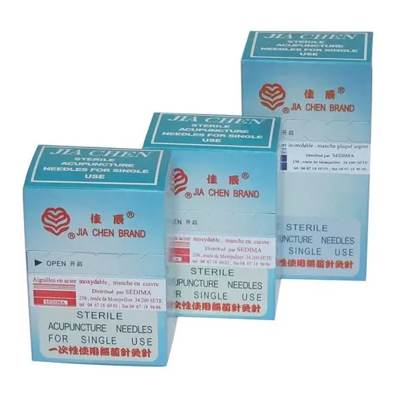 AIGUILLES D'ACUPUNCTURE STÉRILES À USAGE UNIQUE - boîte de 100