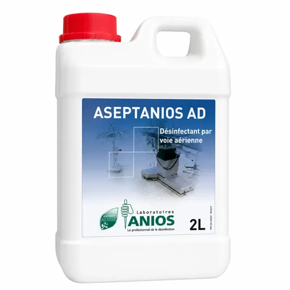 SOLUTION DÉSINFECTANTE ASEPTANIOS AD PRÊTE À L'EMPLOI ANIOS - bidon de 2 l