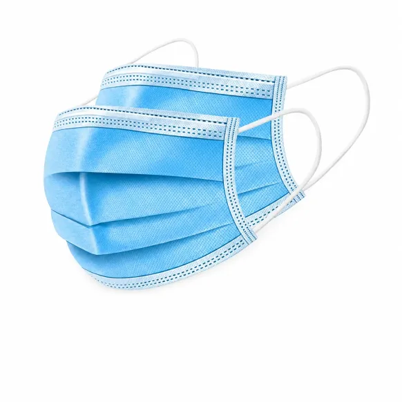 MASQUES CHIRURGICAUX TYPE IIR 3 PLIS BLEUS MEDICLINIC - boîte de 50