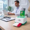 LECTEUR DE CARTE VITALE F600 BI-FENTE 4 EN 1 CERTIFIÉ SESAM-Vitale - lecteur avec câble usb-c