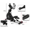 VÉLO ELLIPTIQUE ELLIPTER FD LED - CARE