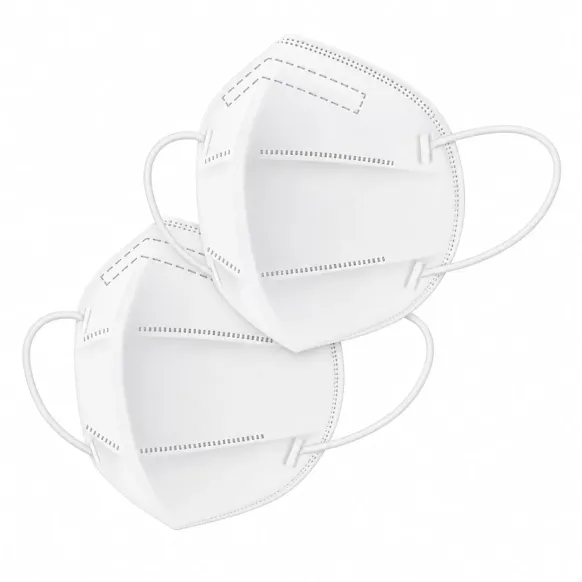 MASQUES DE PROTECTION FFP2 BLANCS HAUTE FILTRATION MEDICLINIC - boîte de 10