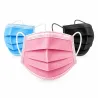 MASQUES CHIRURGICAUX TYPE IIR 3 PLIS ROSES - Boîte de 50