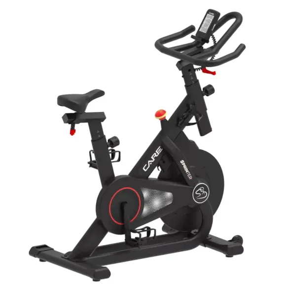 VÉLO DE BIKING PROFESSIONNEL CARE SPRINTER MAGNÉTIQUE CONNECTÉ - inertie 15 kg