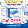 OFFRE GOLD 12 COLIS DE DRAPS D'EXAMEN + 250€ EN CHÈQUE CADEAUX OFFERTS