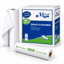 DRAPS D'EXAMEN OUATÉS LISSE...