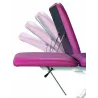PACK DIVAN D'EXAMEN ÉLECTRIQUE LIFTBACK AVEC TABOURET ET GUÉRIDON MEDICLINIC - Noir