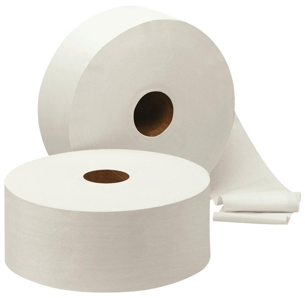Papier toilette Hygiénique Maxi JUMBO 2 Plis - Blanc - 350m