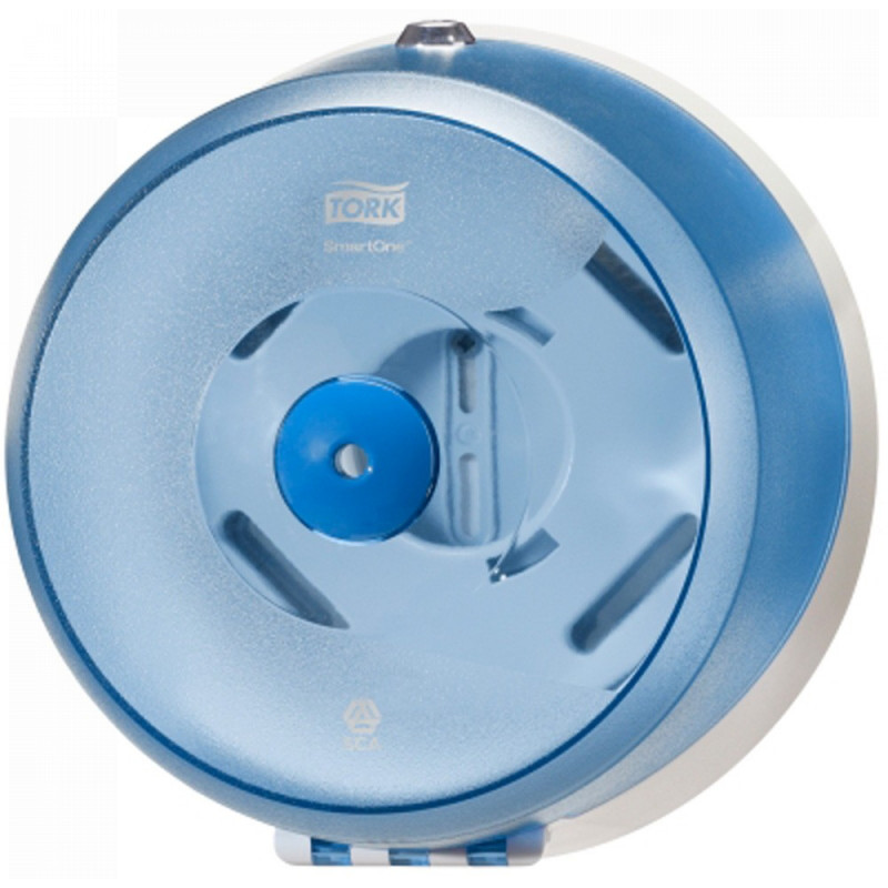 Distributeur papier toilette “smartone” abs bleu - Drexco Médical