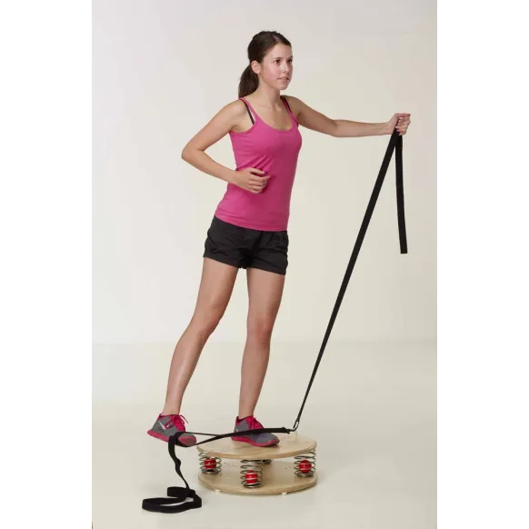 Planche D'Équilibre DONGTATA Avec Cordon - Pour Entraînement Ceinture Abdominale Et Massage Des Pieds
