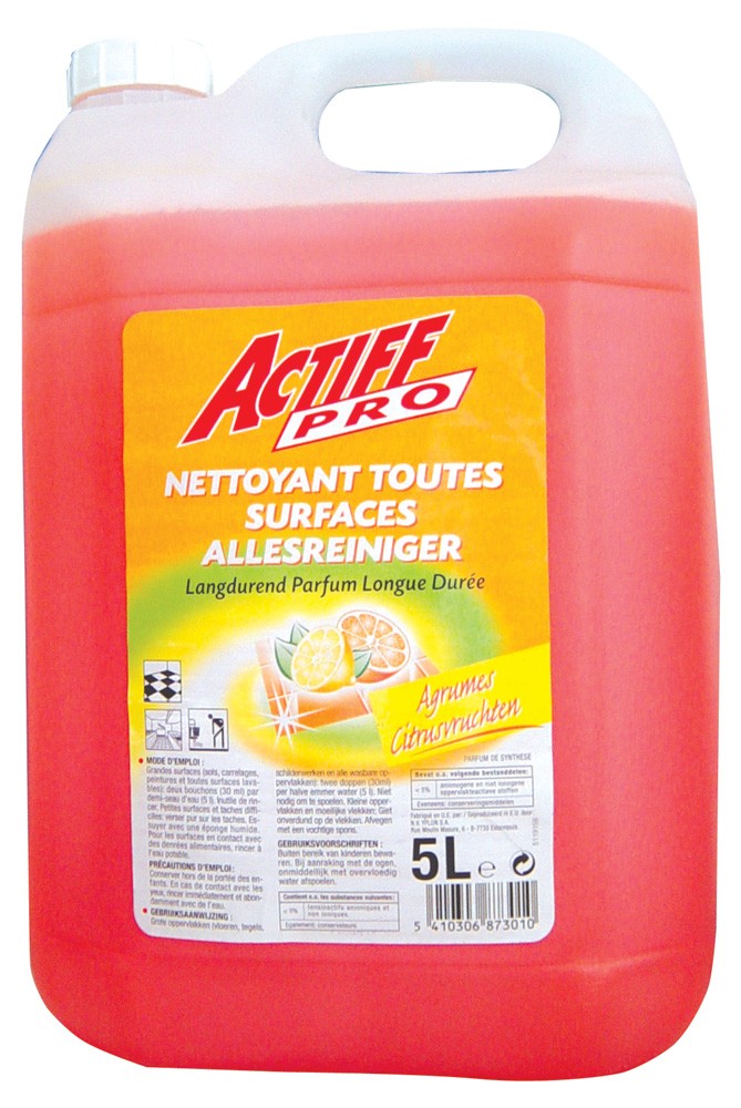 Liquide vaisselle Actiff pro citron 5L