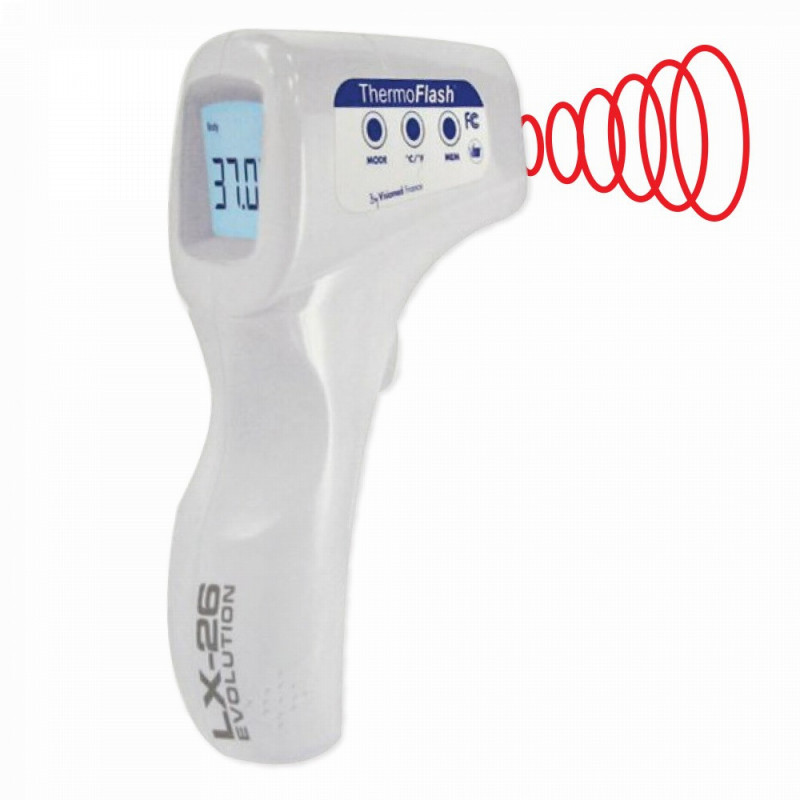 Thermomètre vétérinaire sans contact Visiofocus Bluetooth
