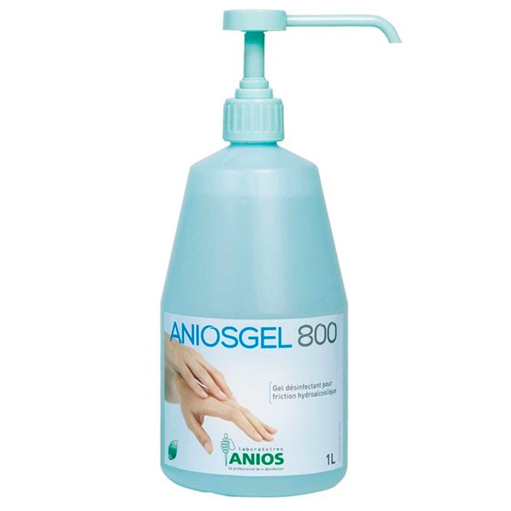 Gel hydroalcoolique flacon 1l aniosgel 800 - Drexco Médical