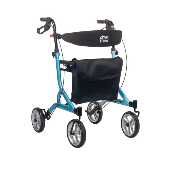 ROLLATOR 4 ROUES PLIABLE ULTRALIGHT