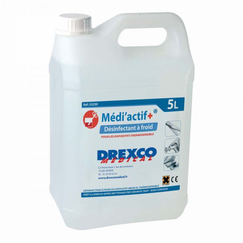 Bac de décontamination inox pour fraise - Drexco Médical
