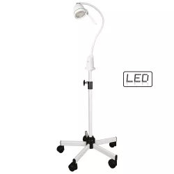 LAMPE LED HEPTA 7W 65 CM SUR PIED ROULANT