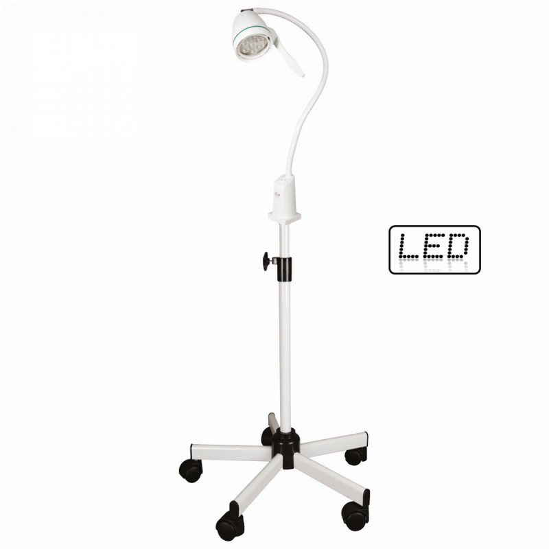 Lampe led hepta 7 w + pied roulant lid - Drexco Médical