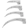 TROUSSE DE LARYNGOSCOPE F.O. + 4 LAMES