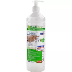 GEL HYDROALCOOLIQUE À L'ALOÉ-VERA 500 ML MEDI'CLINIC