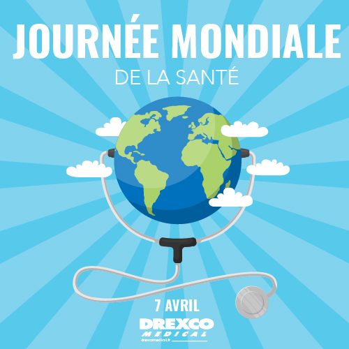 Photo pour la journée mondiale de la santé drexco médical