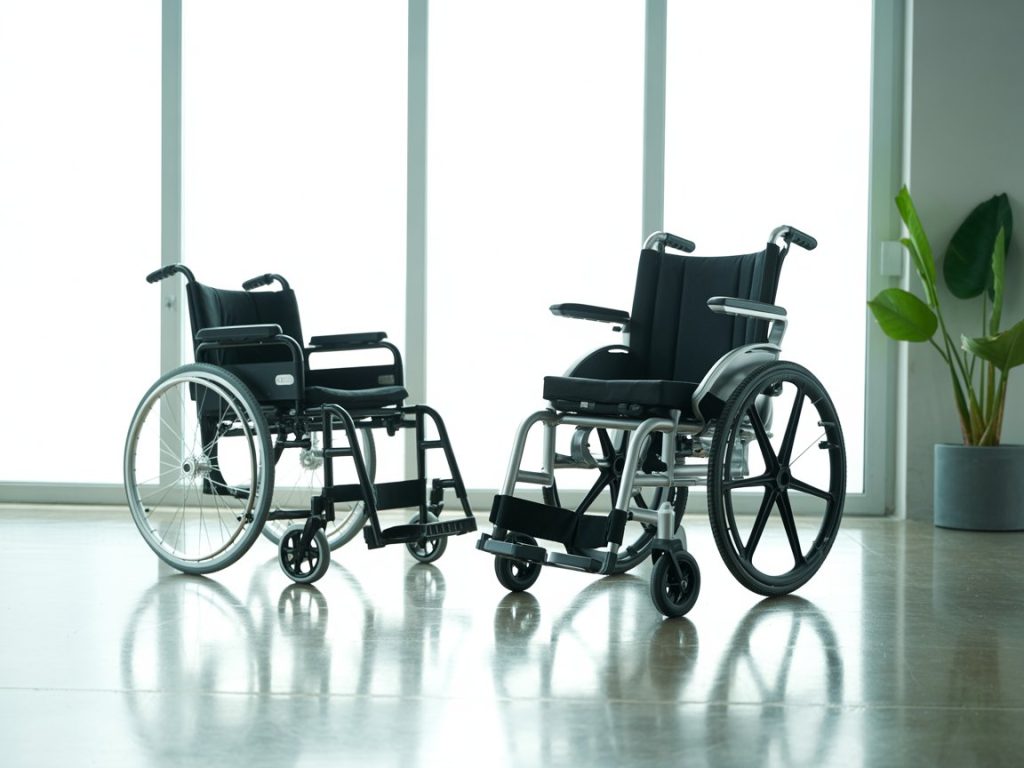fauteuil roulant et fauteuil électrique