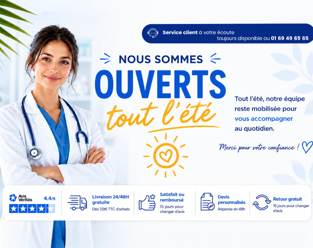 Nous sommes ouverts tout l'été !