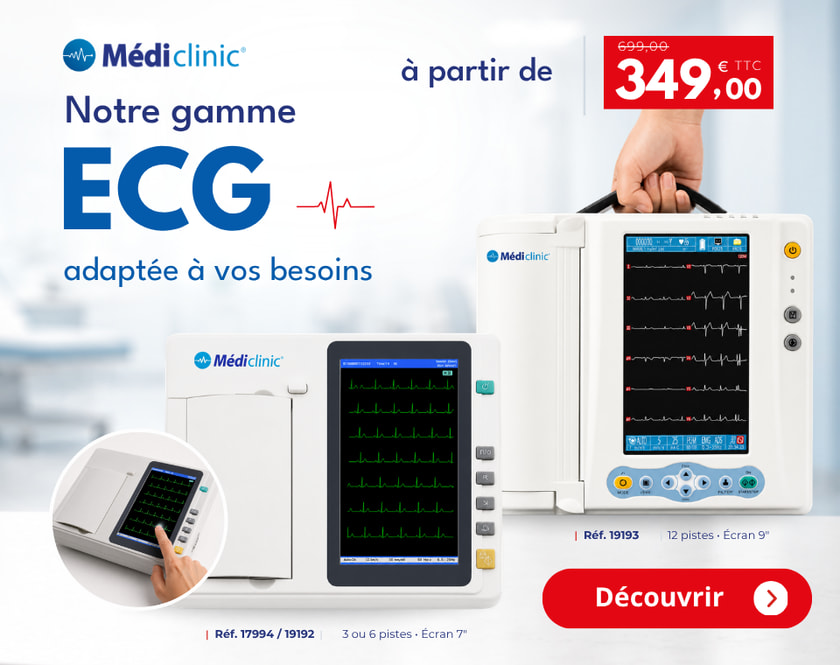 Notre Gamme d'ECG Médi'Clinic