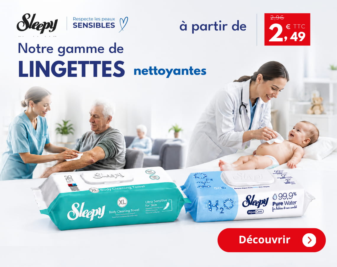 Lingettes Hygiène Sleepy